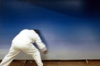 Jef painting Venus Saphira